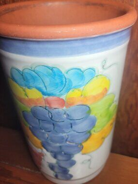 1992 Himark Celina Terracotta Wine Chiller / Vase - Made in Portugal